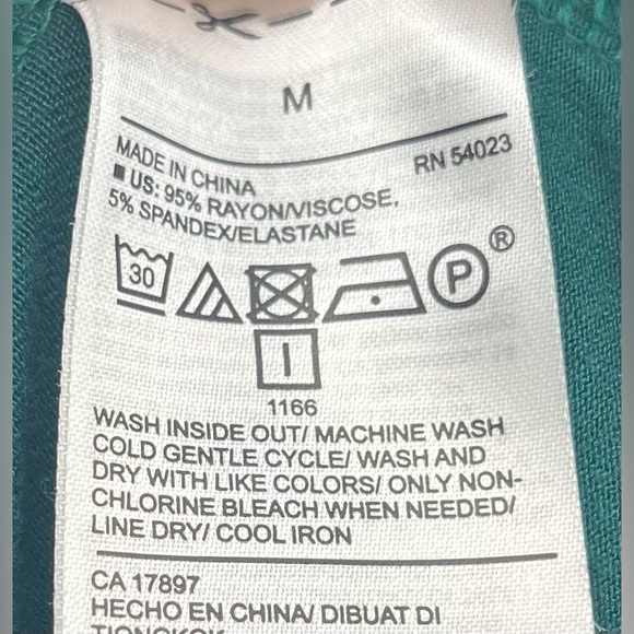 Old Navy Victorian green swing dress Size Medium Never worn - Picture 4 of 4